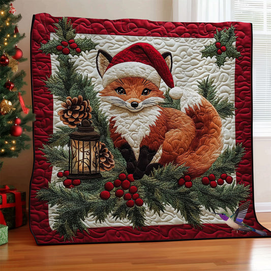 Christmas Of Fox WY0512026CL Quilt