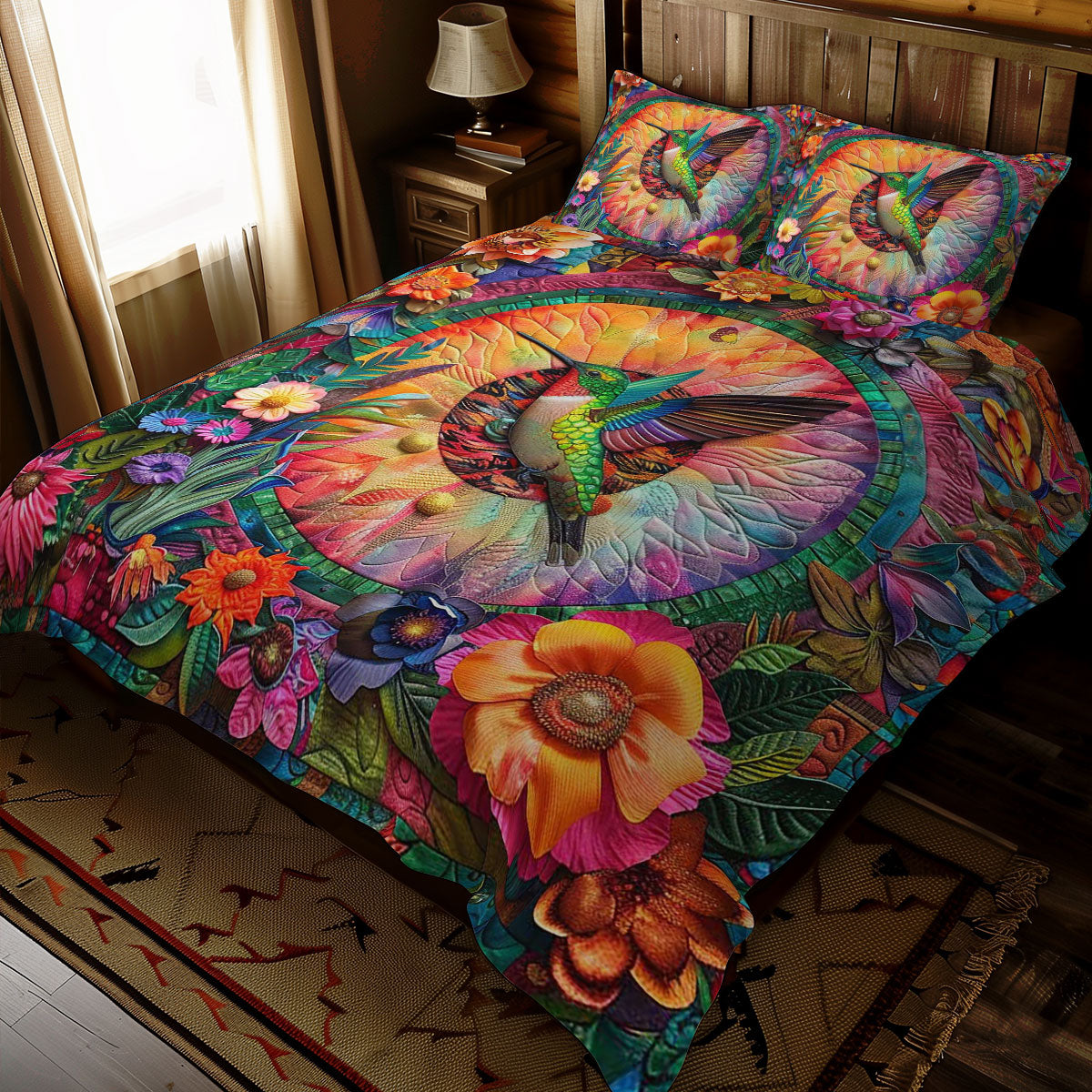Tropical Hummingbird WJ2709030CL Duvet Cover Set