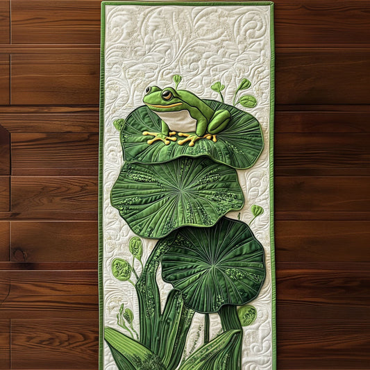 Peaceful Pond CP2904021CL Quilted Table Runner