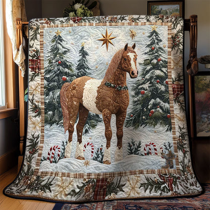 Christmas Star Horse WN2911022CL Quilt