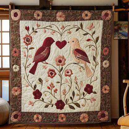 Couple In Romantic Garden WY1502014CL Quilt
