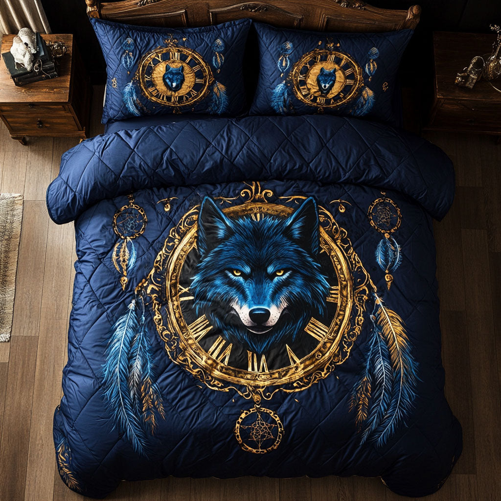 Blue Wolf WX3112048CL Duvet Cover Set