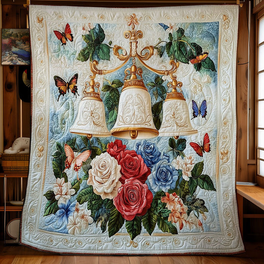 Royal Bell In Garden WY0202051CL Quilt
