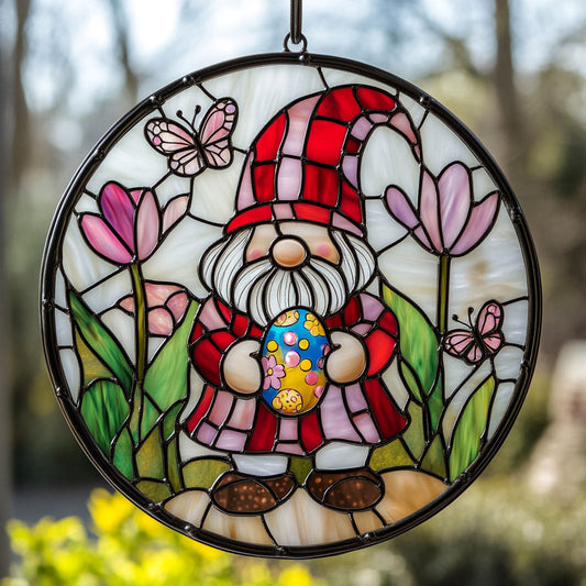 Gnome In Garden WY2202153CL Suncatcher
