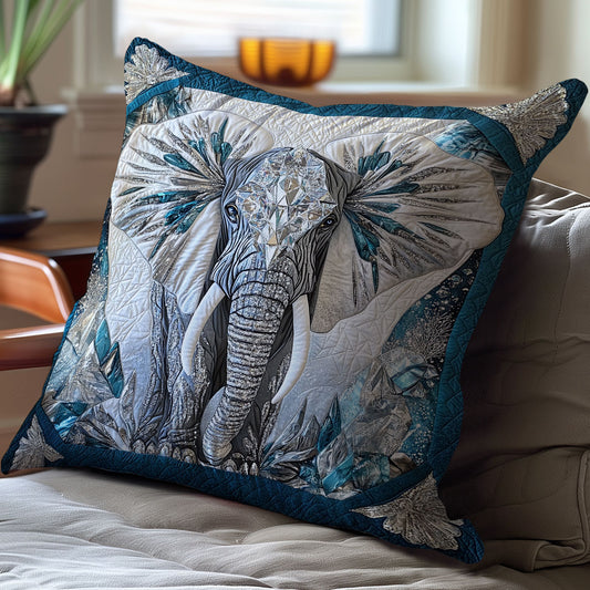 Winter Elephant WY0201059CL Quilt Pillow Case