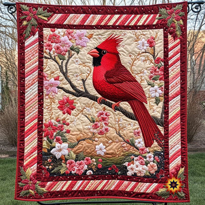 Gorgeous Cardinal WU0411031CL Quilt