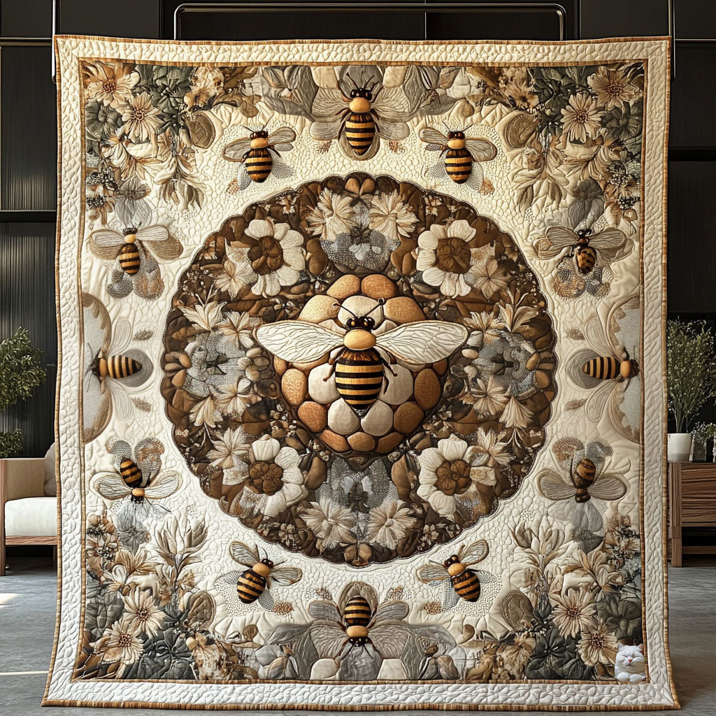 Lovely Bee WU2610025CL Quilt