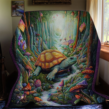 Turtle Forest WY2611016CL Quilt