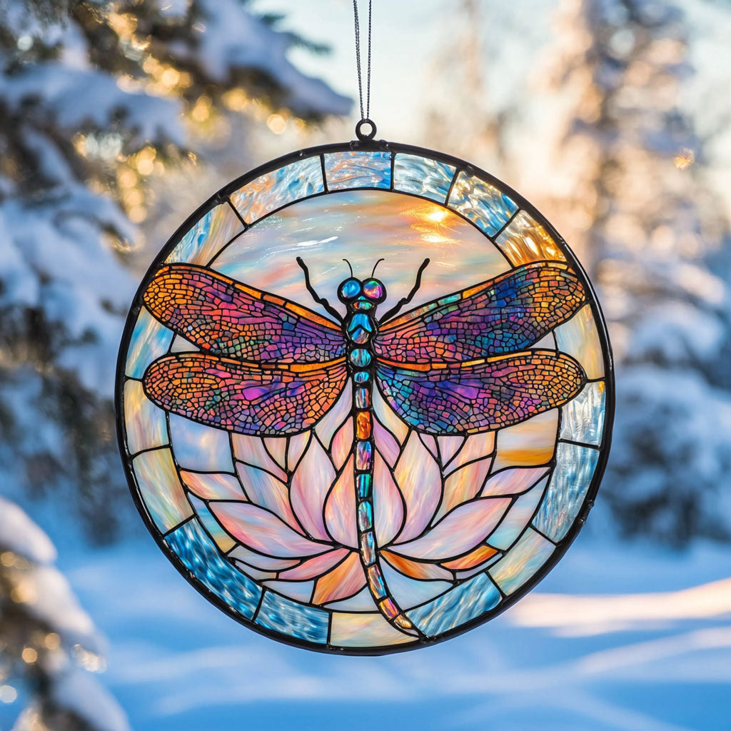 Dragonfly WJ0511043CL Suncatcher