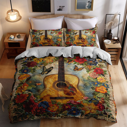 Flower Guitar WJ1109030CL Duvet Cover Set