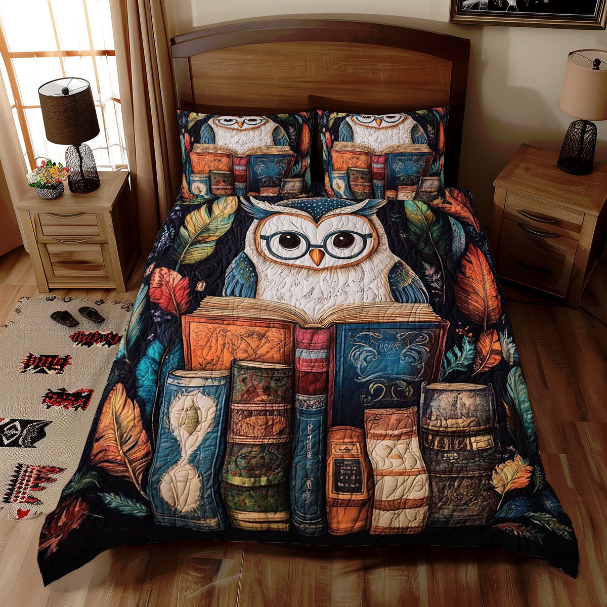 Study Owl WJ3009031CL Duvet Cover Set