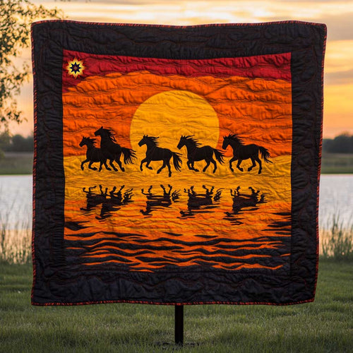 Horse Wild Spirit WN0710042CL Quilt