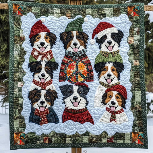 Warmy Border Collie WP0810052CL Quilt