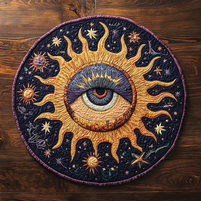 Celestial Look CP0505013CL Quilted Round Mat