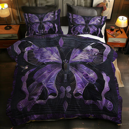 Midnight Butterfly Dance WN0710086CL Duvet Cover Set