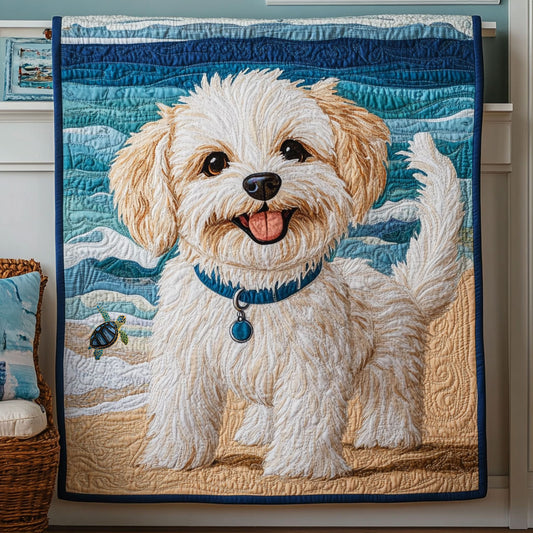 Funny Havanese Dog WX0511014CL Quilt
