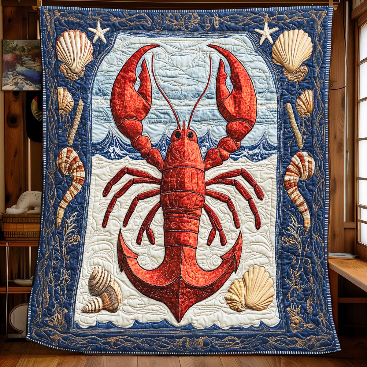 Anchor Lobster XB0804015CL Quilt