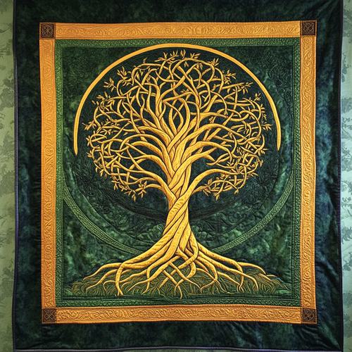 Celtic Tree Of Life XR2709024CL Quilt