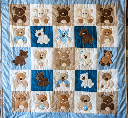 Baby Bear WJ1506003CL Quilt