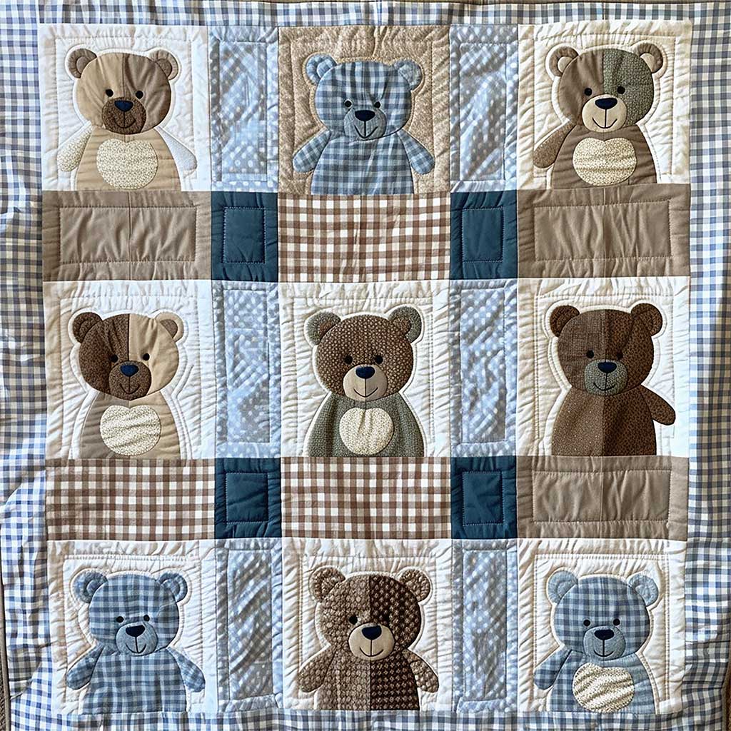 Baby Bear WJ1906002CL Quilt