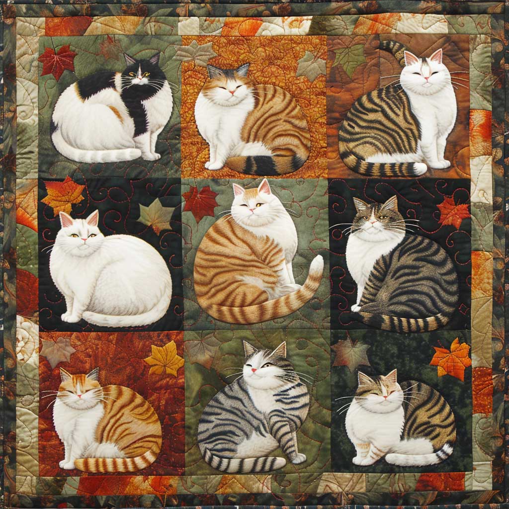 Baby Chubby Cats XR2808002CL Quilt