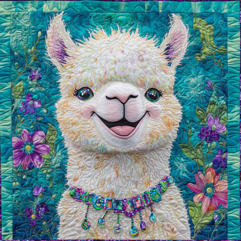 Baby Cute Alpaca XR0208006CL Quilt