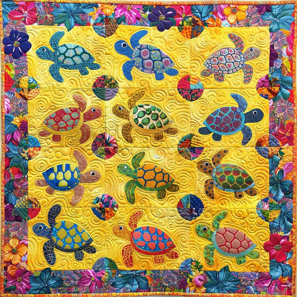 Baby Turtle Summer XR1308046CL Quilt