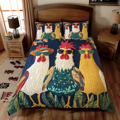 Adventurous Chicken WJ0911026CL Duvet Cover Set