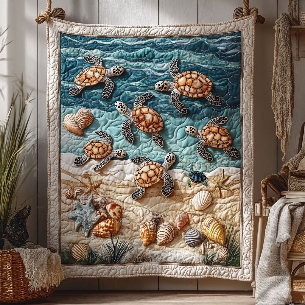 Turtle Sea WX0211024CL Quilt