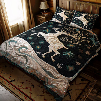 Christmas Elegant Reindeer WJ1710026CL Duvet Cover Set