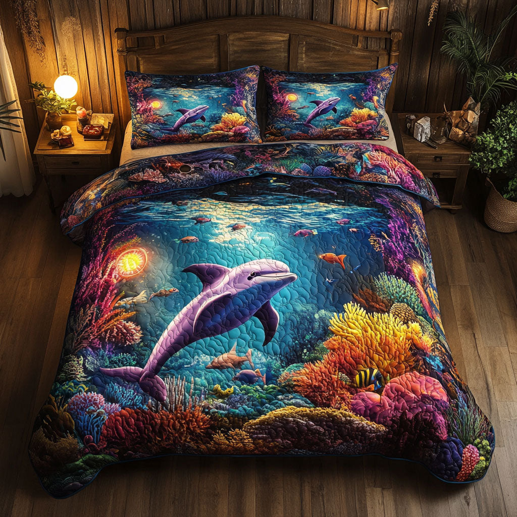 Dolphin Sea WT1501008CL Duvet Cover Set