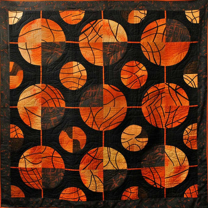 Basketballs Pattern WM2507001CL Quilt