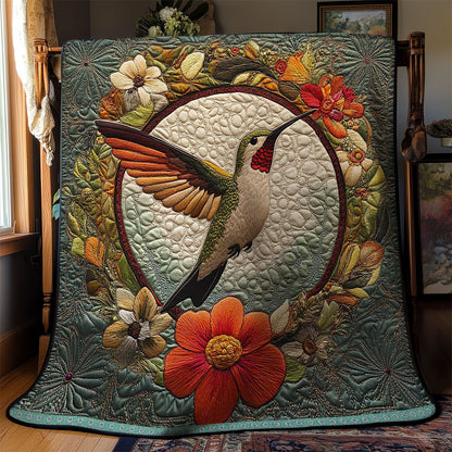 Hummingbird Circle WN2609021CL Quilt