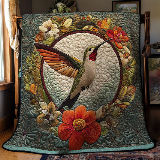 Hummingbird Circle WN2609021CL Quilt