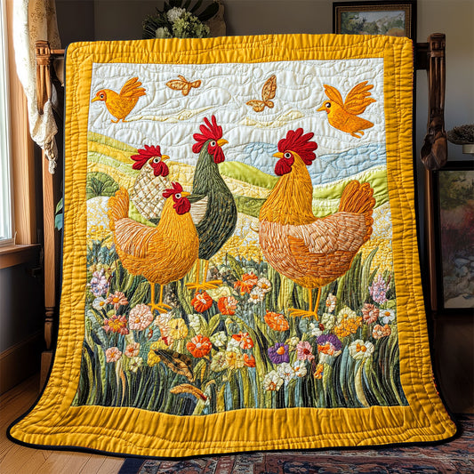 Chicken WX0602033CL Quilt