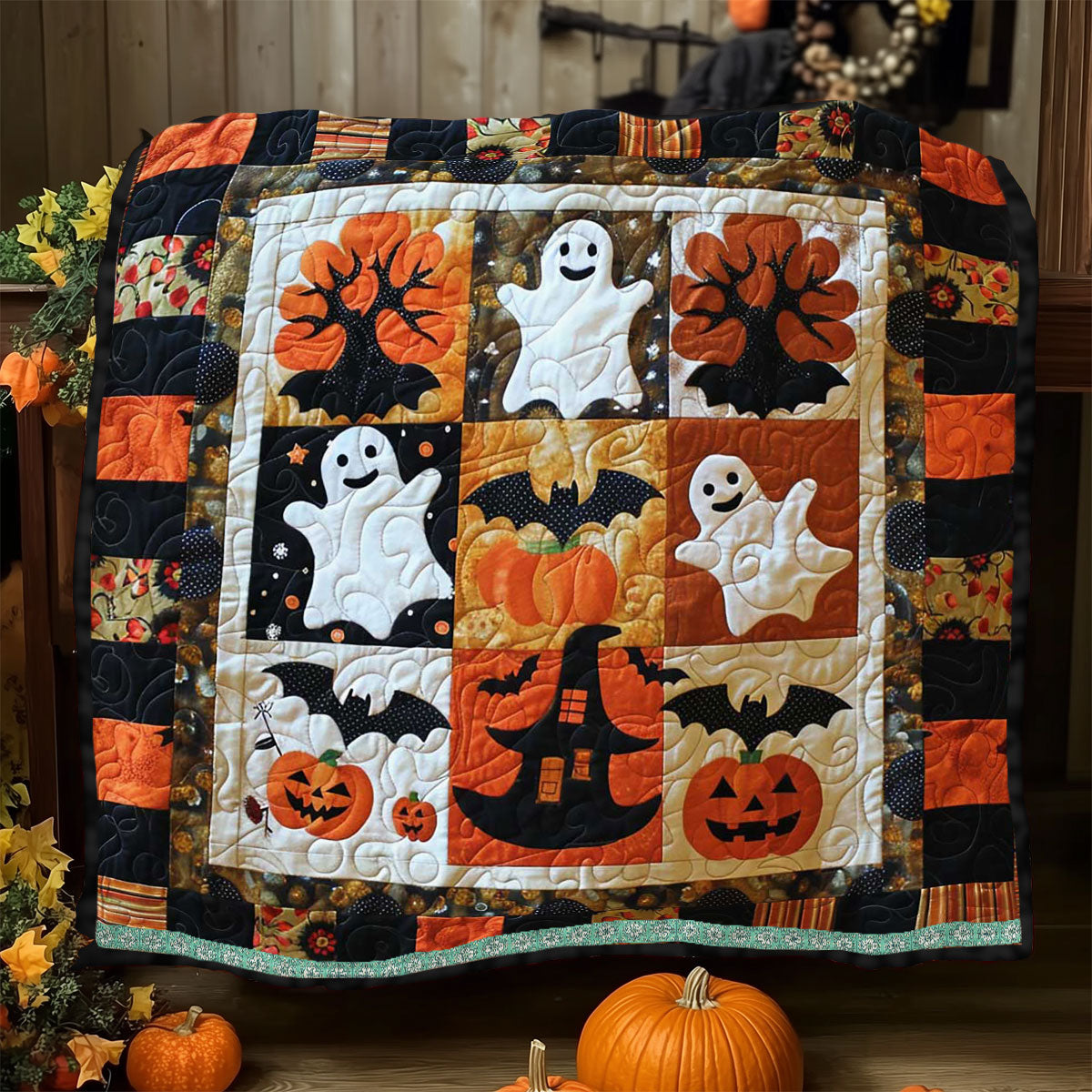 Spooky Halloween WJ2309025CL Quilt