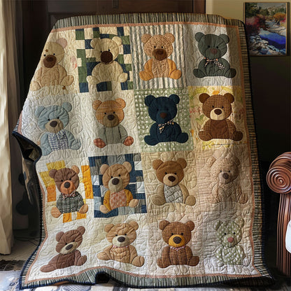 Baby Bear WJ1403002CL Quilt