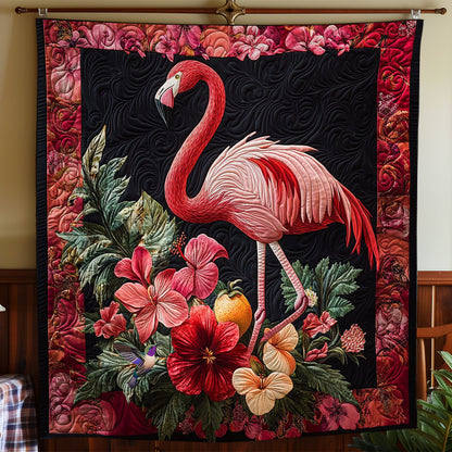Hibicus Flamingo WY2811016CL Quilt