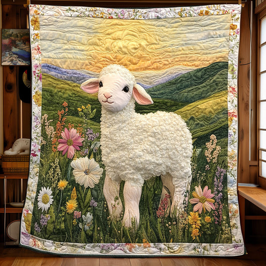 Easter Lamb XB2003002CL Quilt