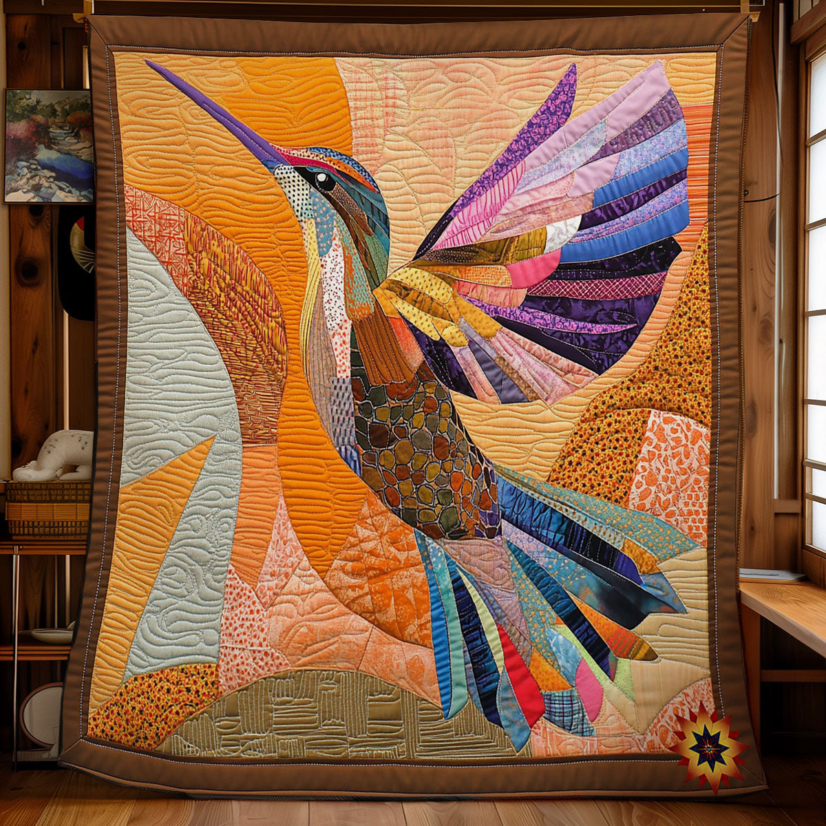 Pathwork Hummingbird WY1012040CL Quilt