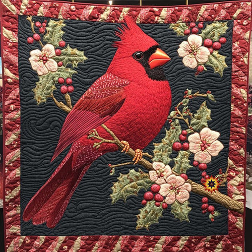 Gorgeous Cardinal WU0411044CL Quilt