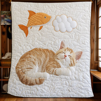 Sleeping Kitten XB2802007CL Quilt