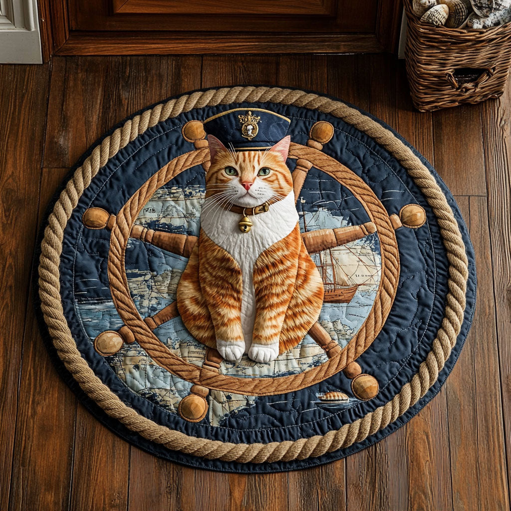 Wheel Captain CP1207029CL Quilted Round Mat