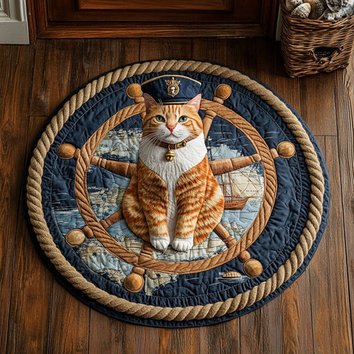 Wheel Captain CP1207029CL Quilted Round Mat