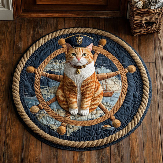 Wheel Captain CP1207029CL Quilted Round Mat