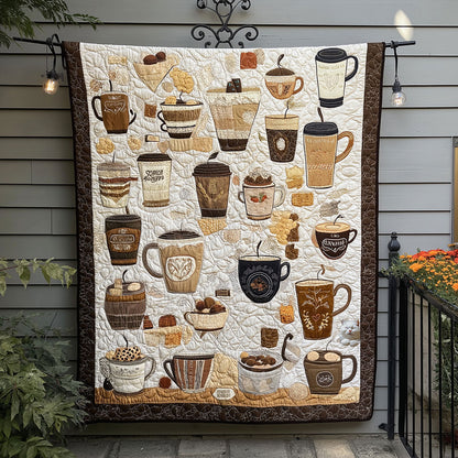 Coffee WU0910027CL Quilt