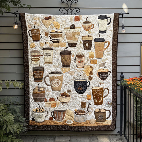 Coffee WU0910027CL Quilt