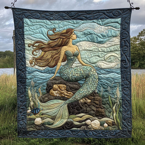 Mermaid WU0810025CL Quilt