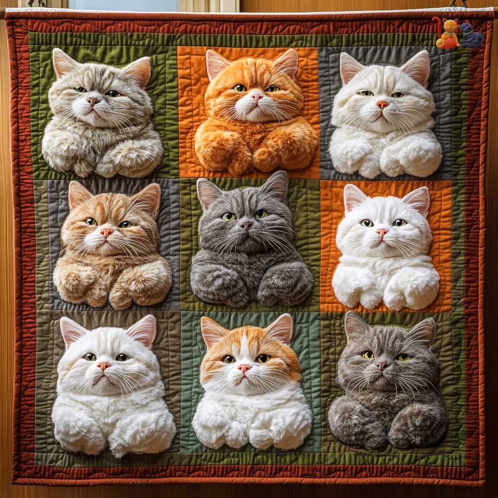 Chubby Cat WN2910018CL Quilt