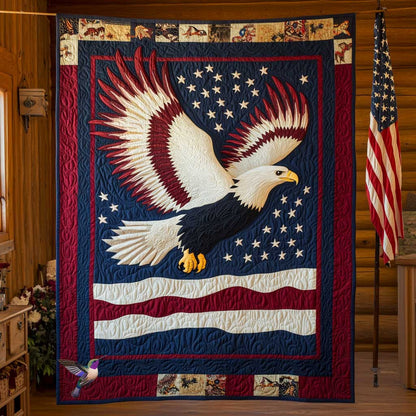 Sacred Eagle Soar WN2011060CL Quilt